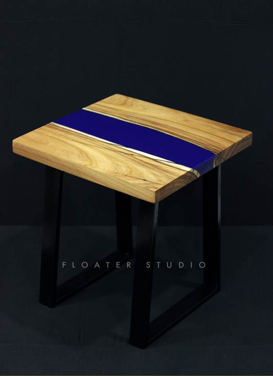 Blue Resin River Table, Epoxy Resin Rive Table for Home decor, Customization Available