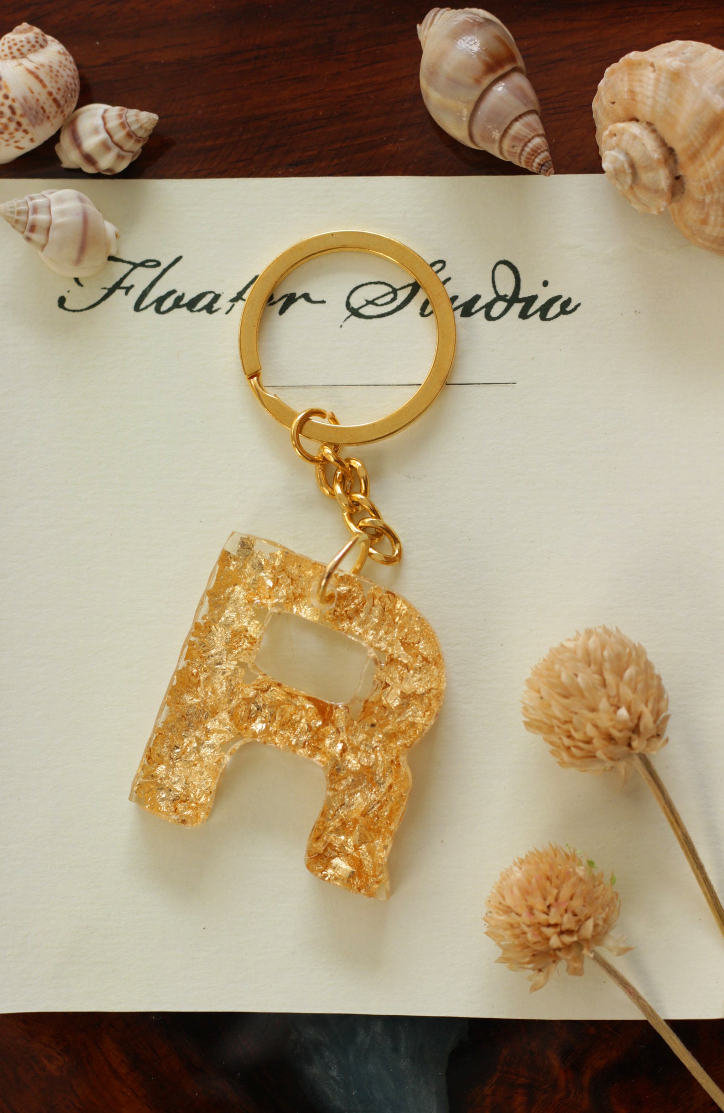 Resin Letter keychain, Resin Alphabet keychain, Resin golden, silver, or Copper Leaf Keychain, resin keychain, best gift ideas